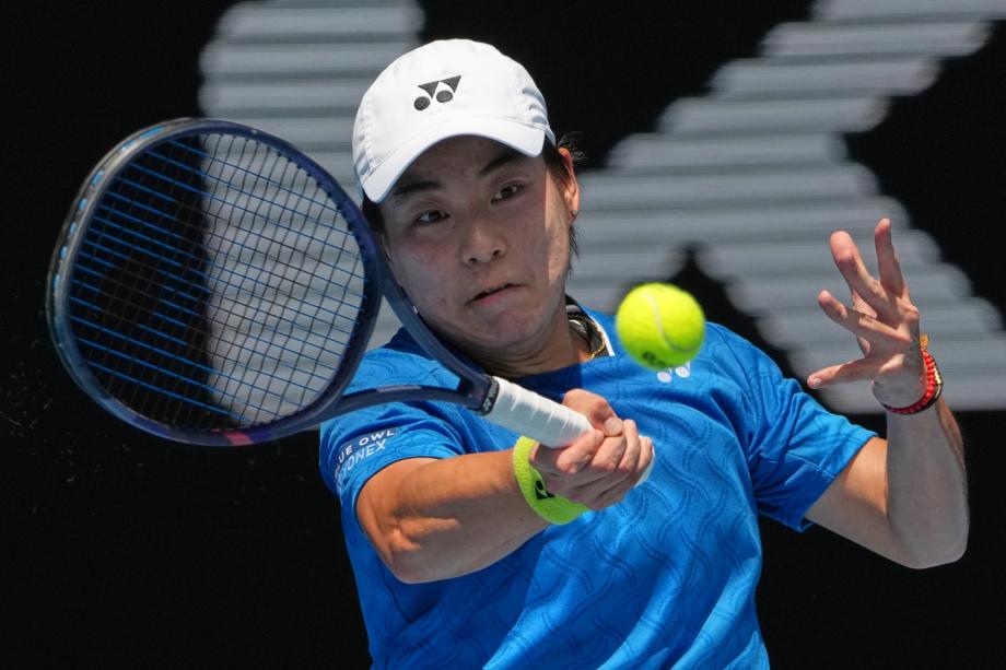 [图]白卓璇不敌头号种子萨巴伦卡 止步澳网次轮